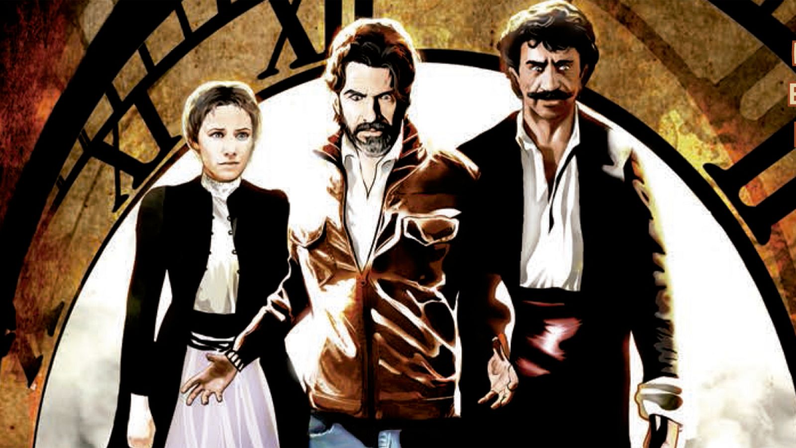 Fragmento de la portada del cómic del Ministerio del tiempo