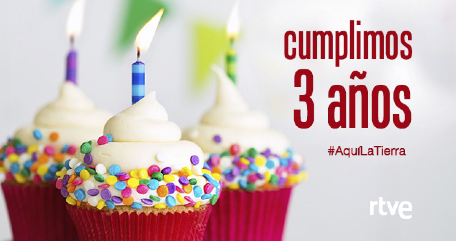 Estamos de cumple en Aquí la tierra