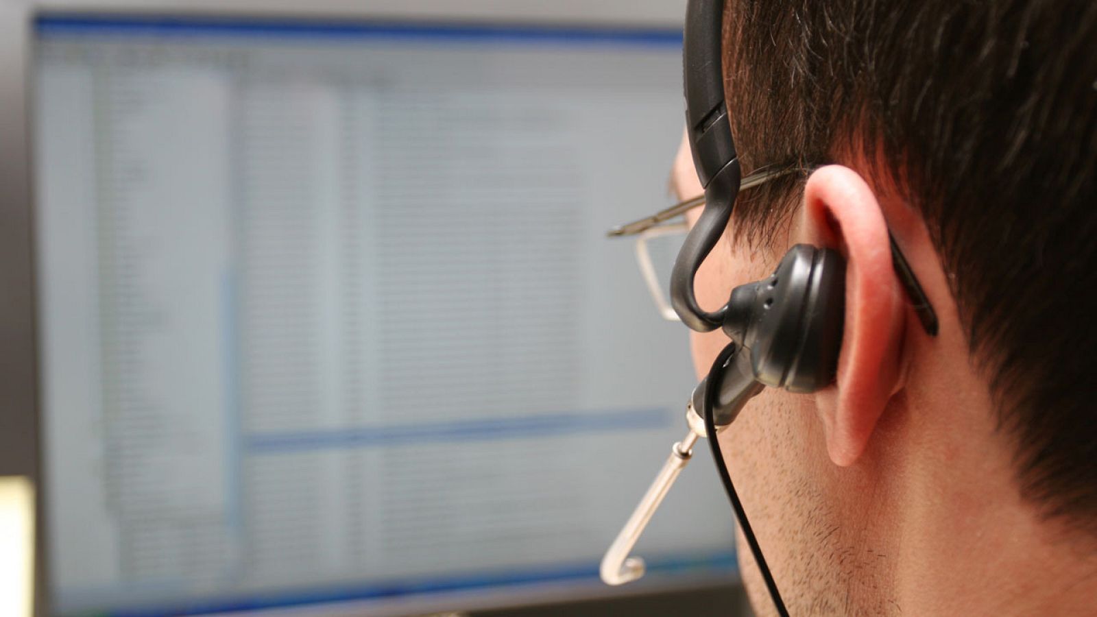 Imagen de archivo de un teleoperador