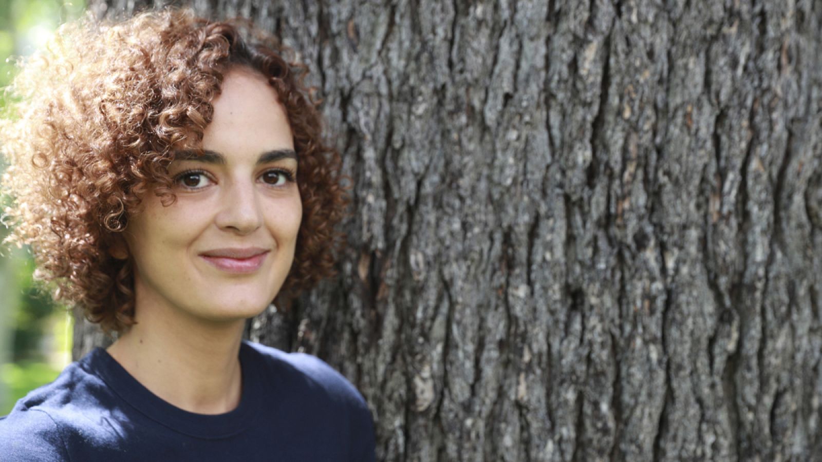 La escritora Leila Slimani posa en Madrid.
