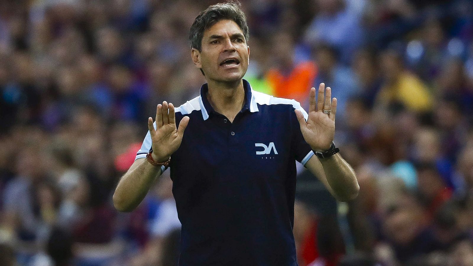 Mauricio Pellegrino, en la final de Copa