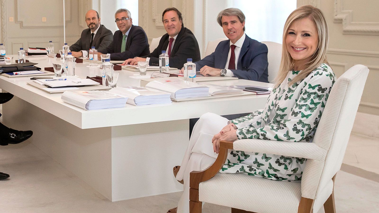 Cristina Cifuentes, antes de presidir el Consejo de gobierno de la Comunidad de Madrid