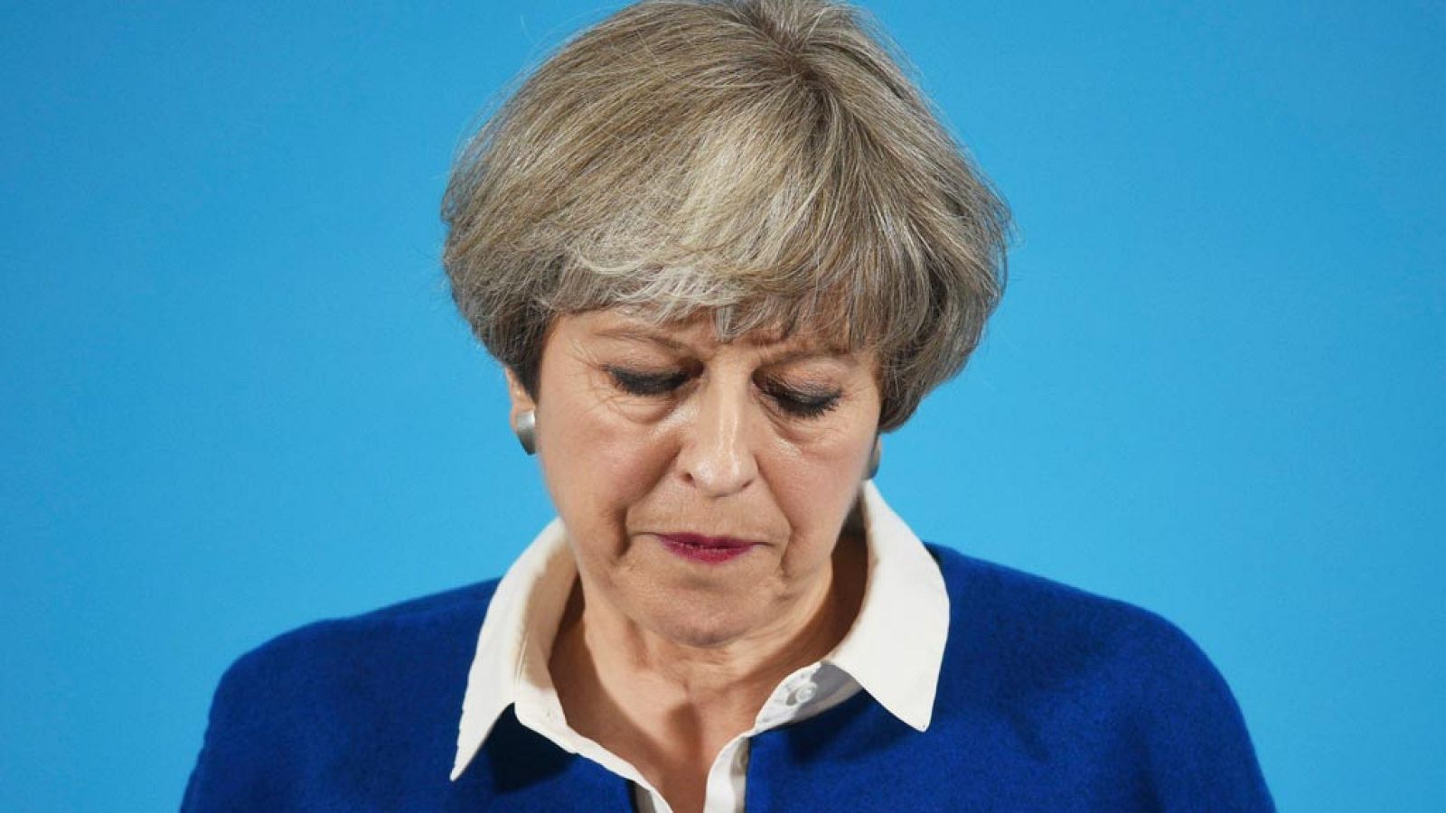 Imagen de la primera ministra de Reino Unido, Theresa May