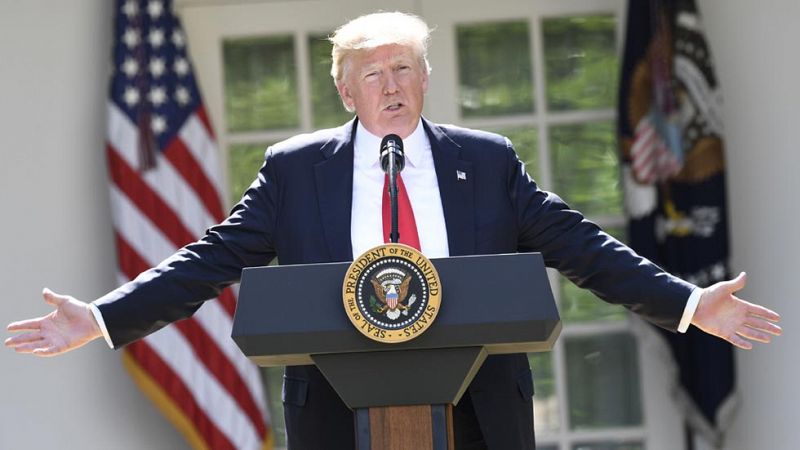 Donald Trump retira a Estados Unidos del Acuerdo climático de París