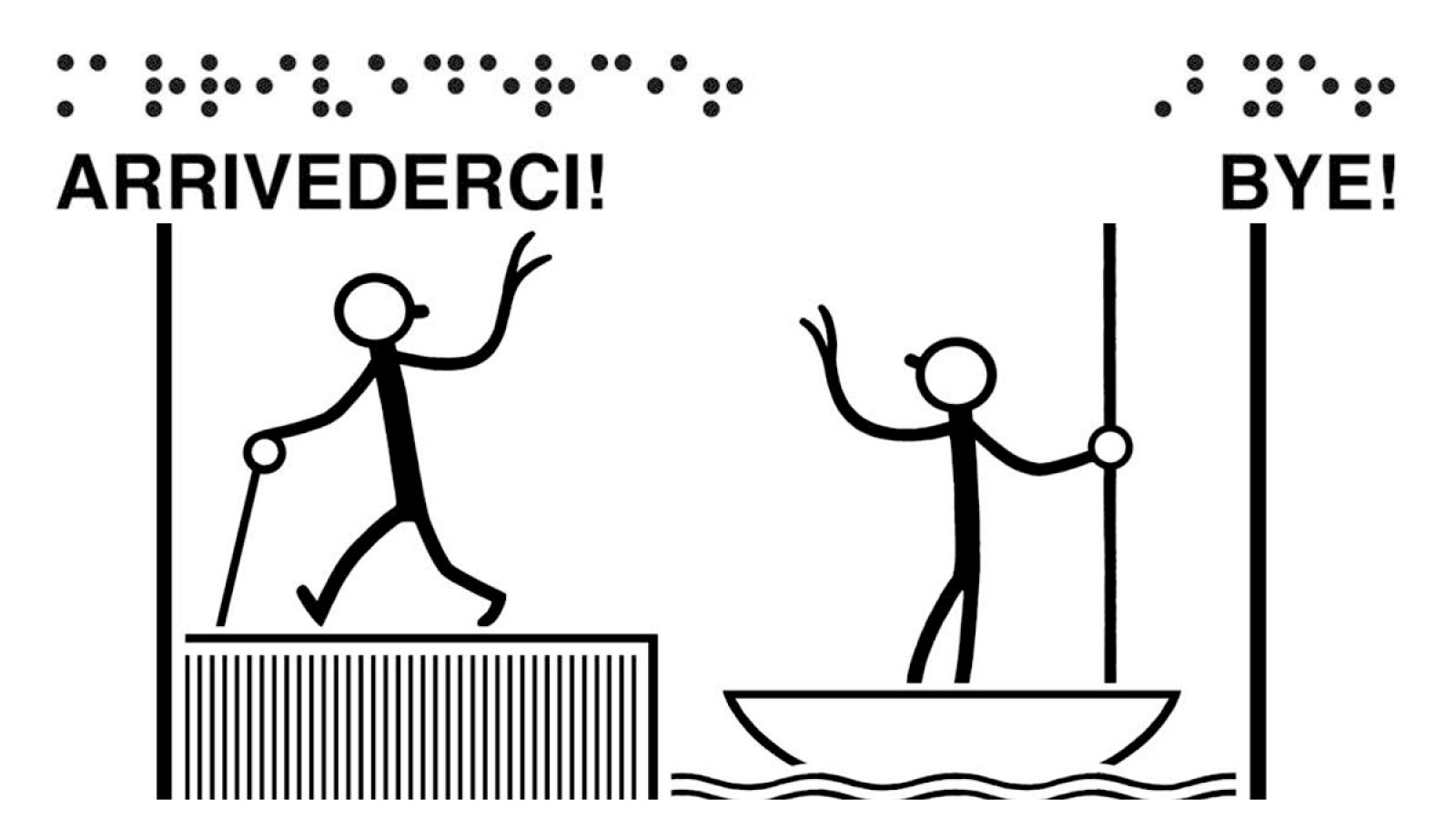 Imagen del cómic 'A boat tour/Tour in barca'