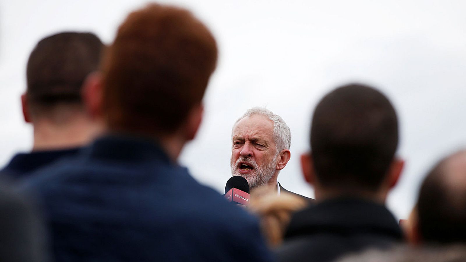Jeremy Corbyn multiplica sus mítines en los ultimos dias de la campaña electoral.