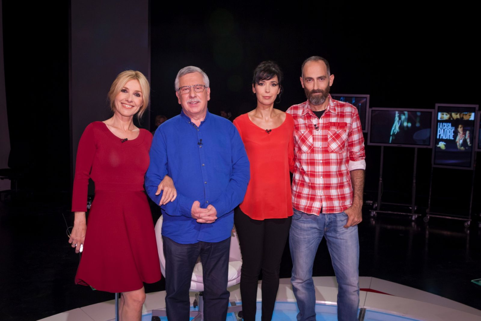 Cayetana Guillén Cuervo, Gorka Landáburu, Edurne Portela y Gorka Merchán