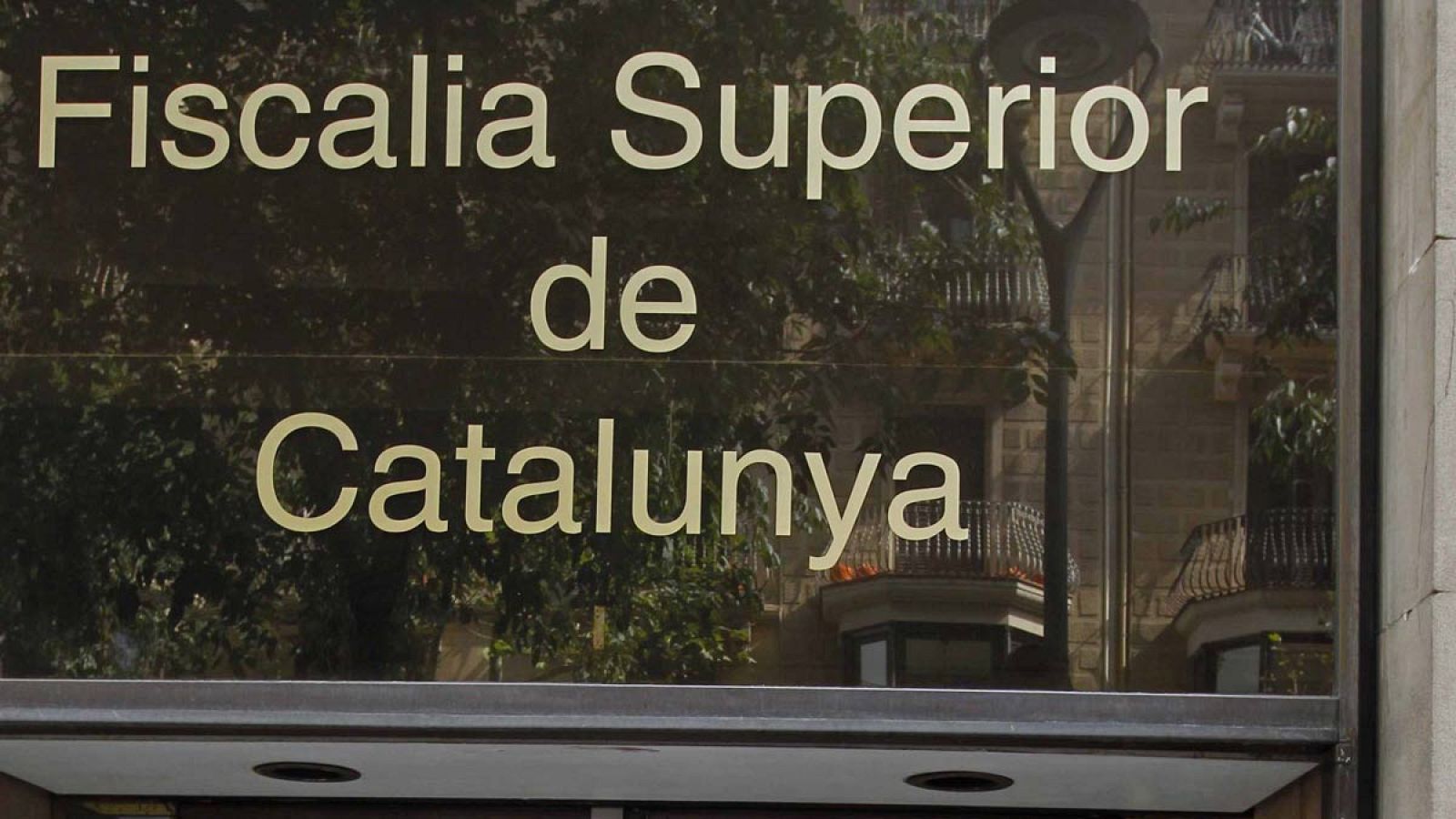 Fachada de la Fiscalía Superior de Cataluña