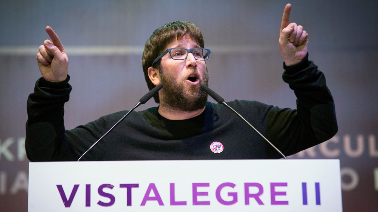 El eurodiputado y miembro de la corriente Anticapitalistas de Podemos Miguel Urbán