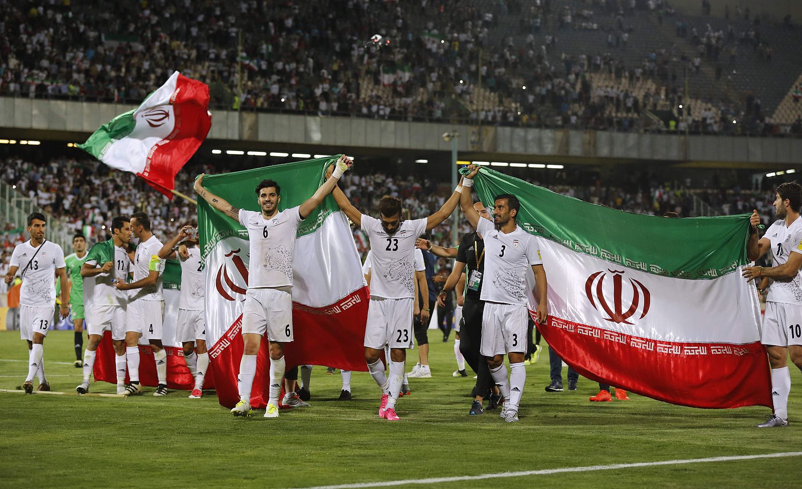 Irán se clasifica para Rusia