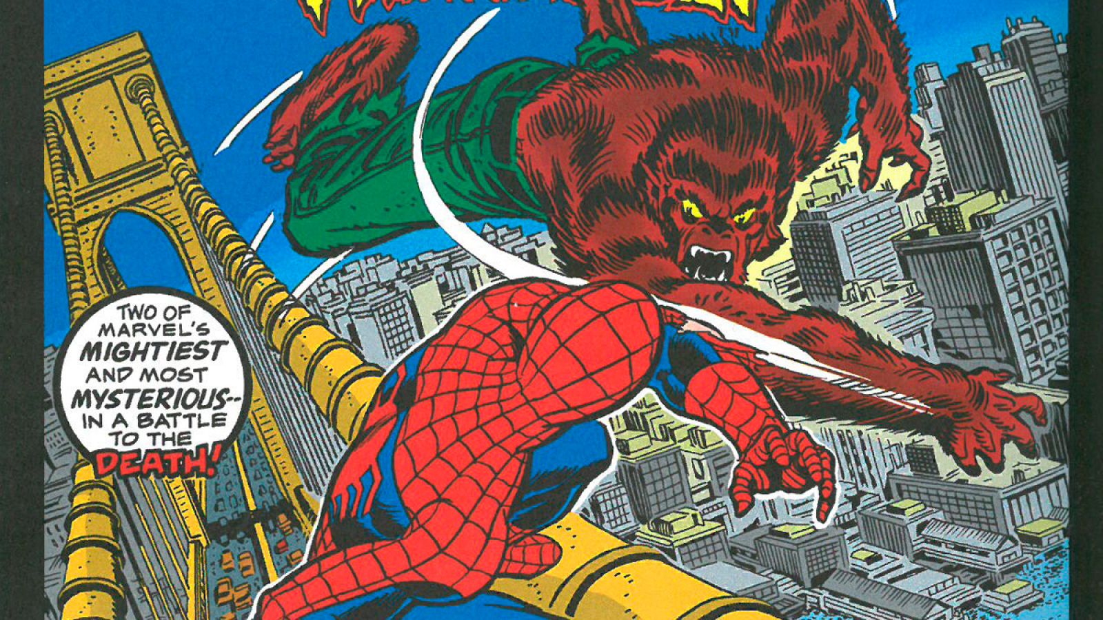 Fragmento de la portada de 'Marvel Team-Up 12'