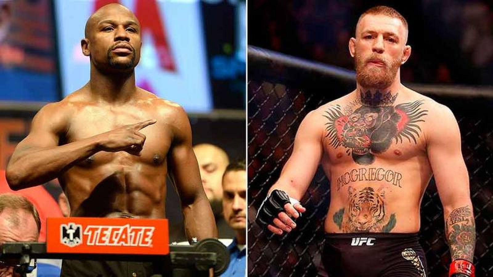 Floyd Mayweather Jr. y Conor McGregor