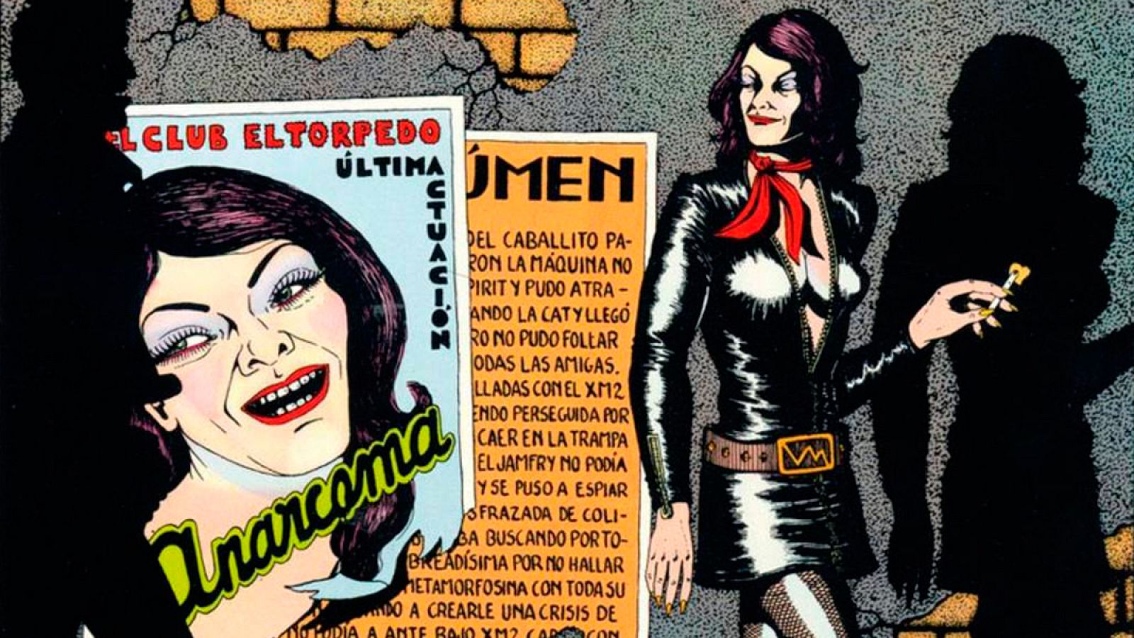 Ilustración de 'Anarcoma', de Nazario