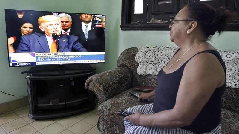 Trump desactiva la apertura de Obama hacia Cuba y exige "elecciones libres"