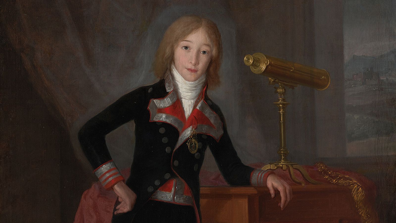 Francisco de Borja Téllez-Girón, futuro X duque de Osuna, Agustín Esteve. Colección Masaveu