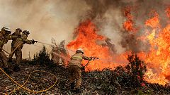 Mueren más de 60 personas en un incendio forestal en el centro de Portugal