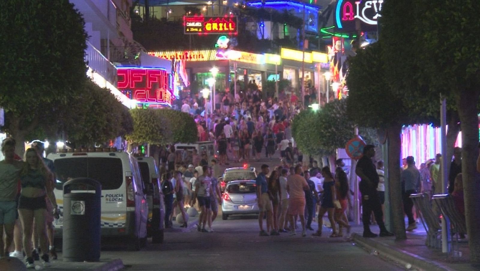 Turismo de borrachera en Magaluf