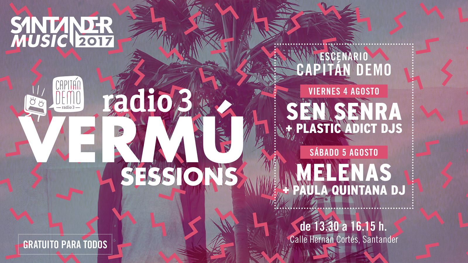 Escenario Capitán Demo en Santander Music 2017