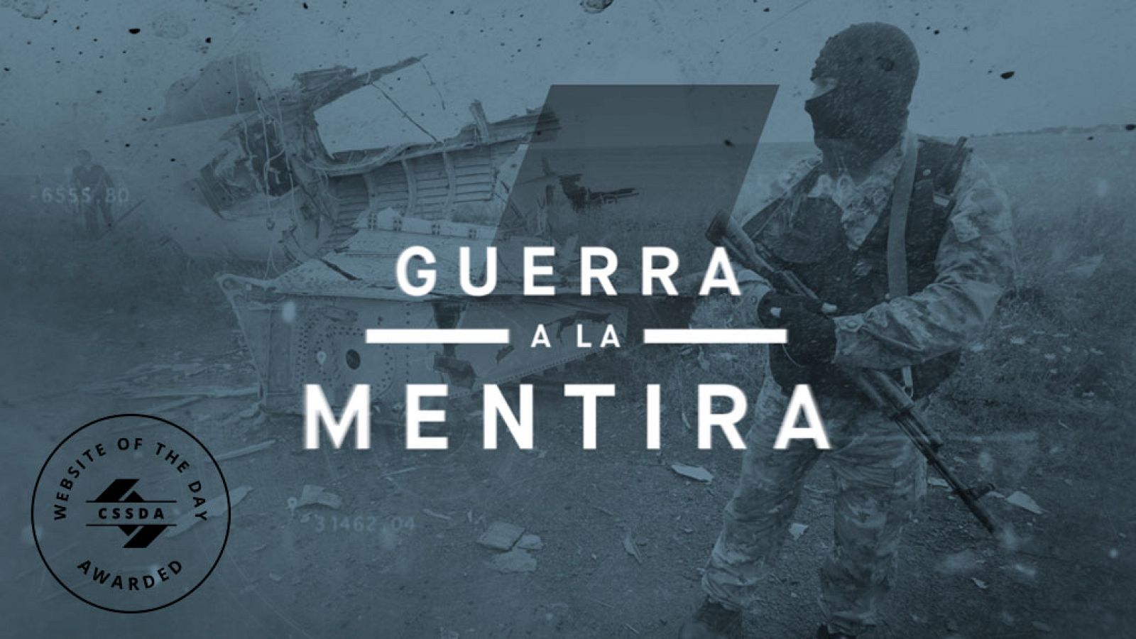 Guerra a la Mentira, Web del Día en los premios CSS de Diseño