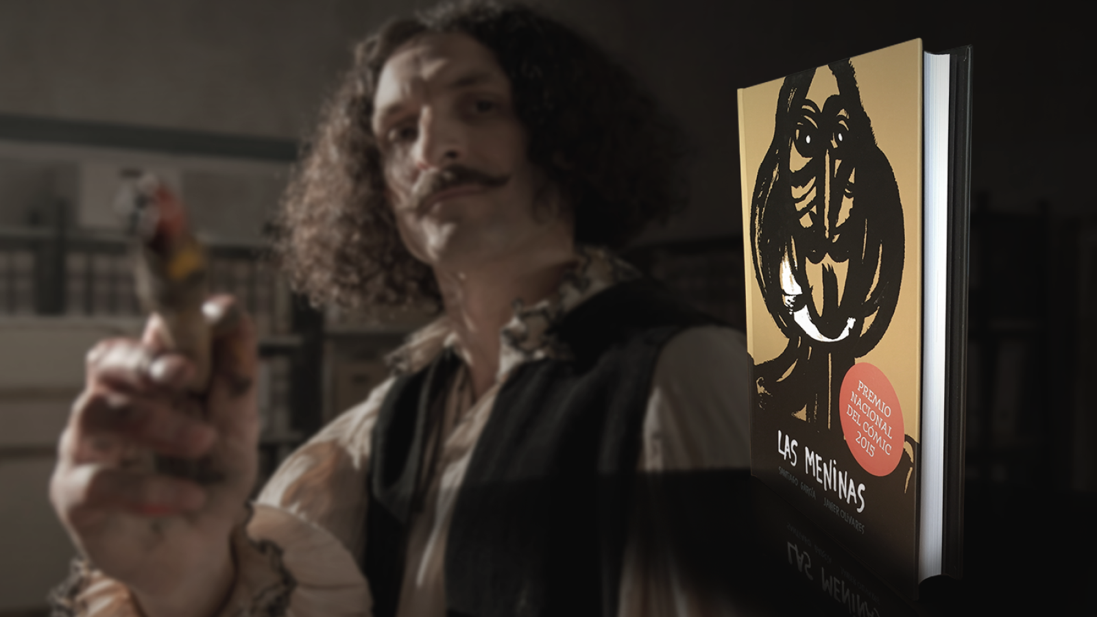 Julián Villagrán interpreta a Diego Velázquez en 'El Ministerio del Tiempo'