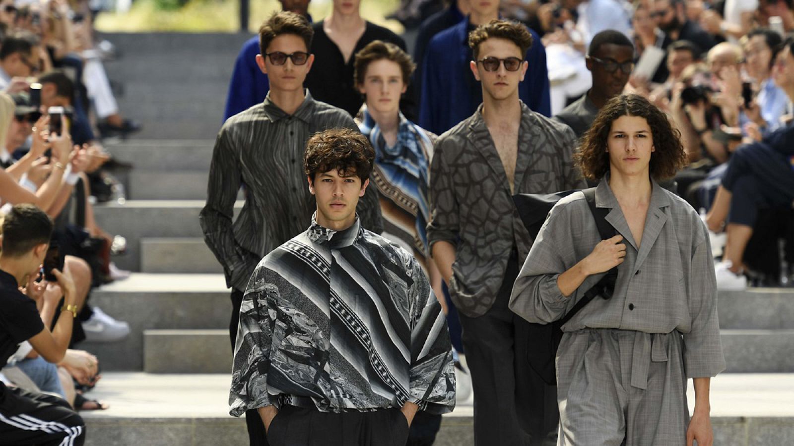 Propuestas de la casa Issey Miyake.