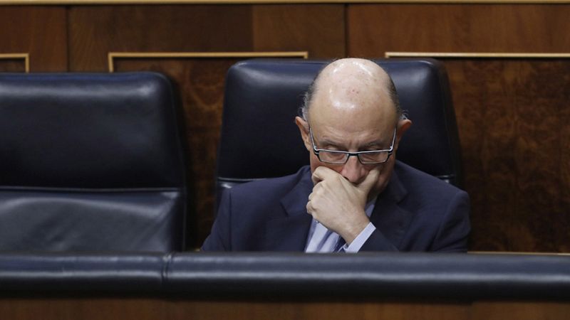 PSOE, Unidos Podemos y Cs se unen para reprobar a Montoro por premiar el fraude fiscal