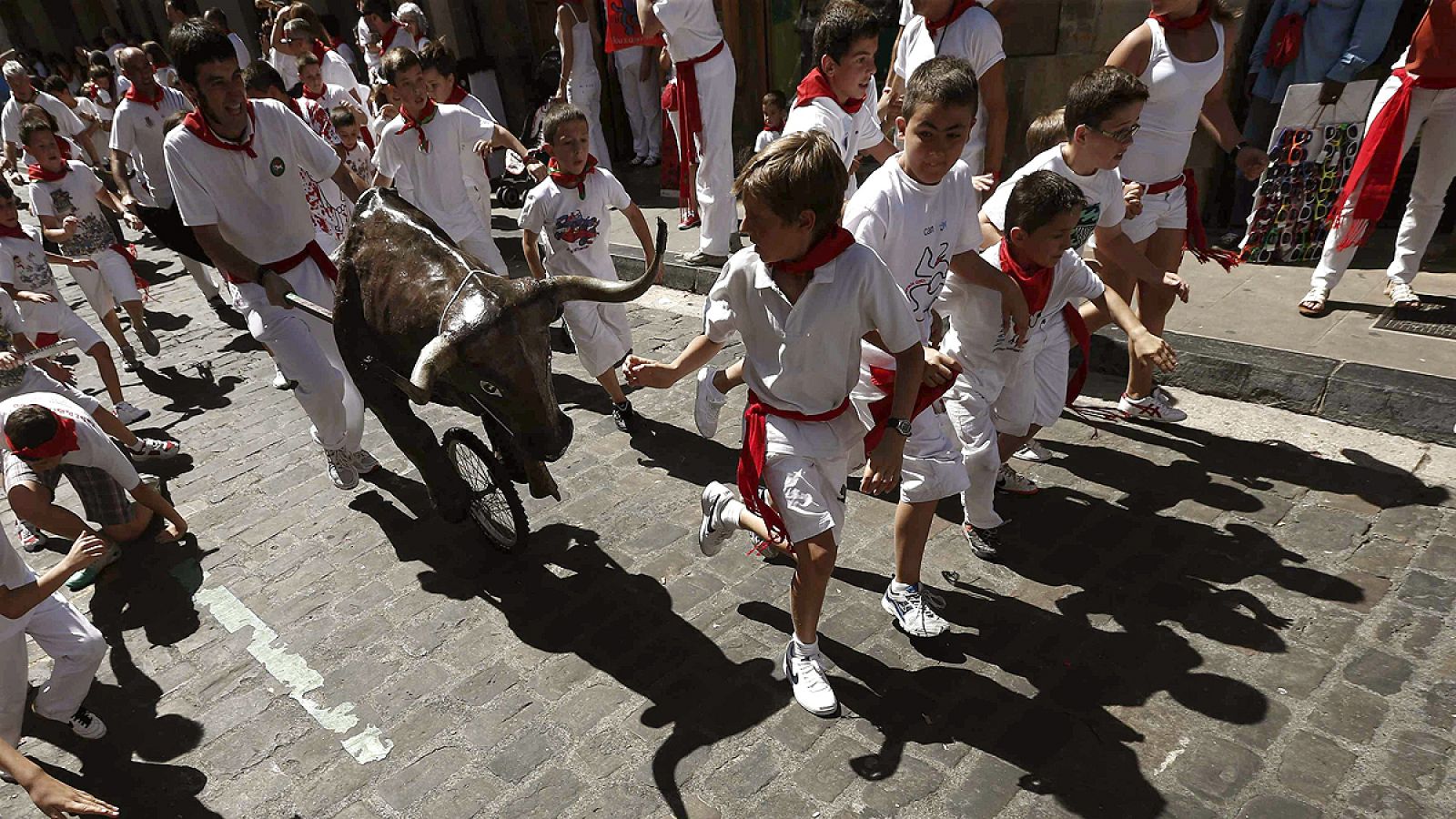 Los Sanfermines tendrán su encierro 'txiki' por séptimo año consecutivo'