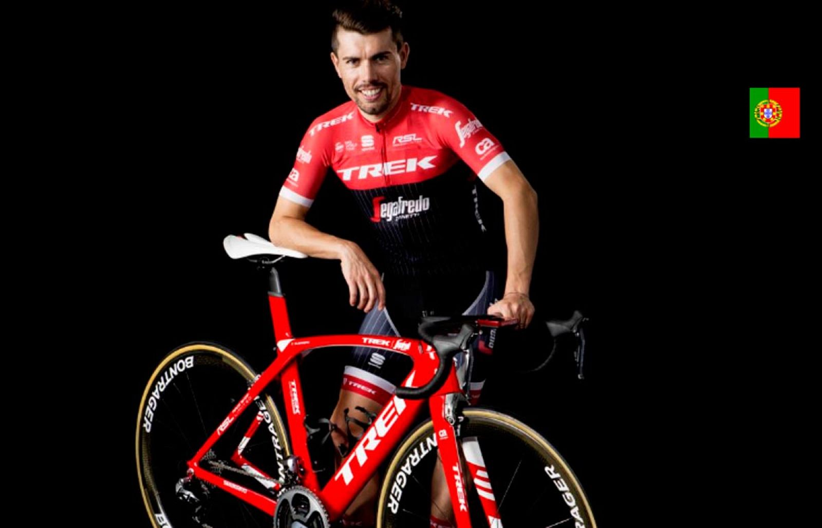 El ciclista del Trek André Cardoso.