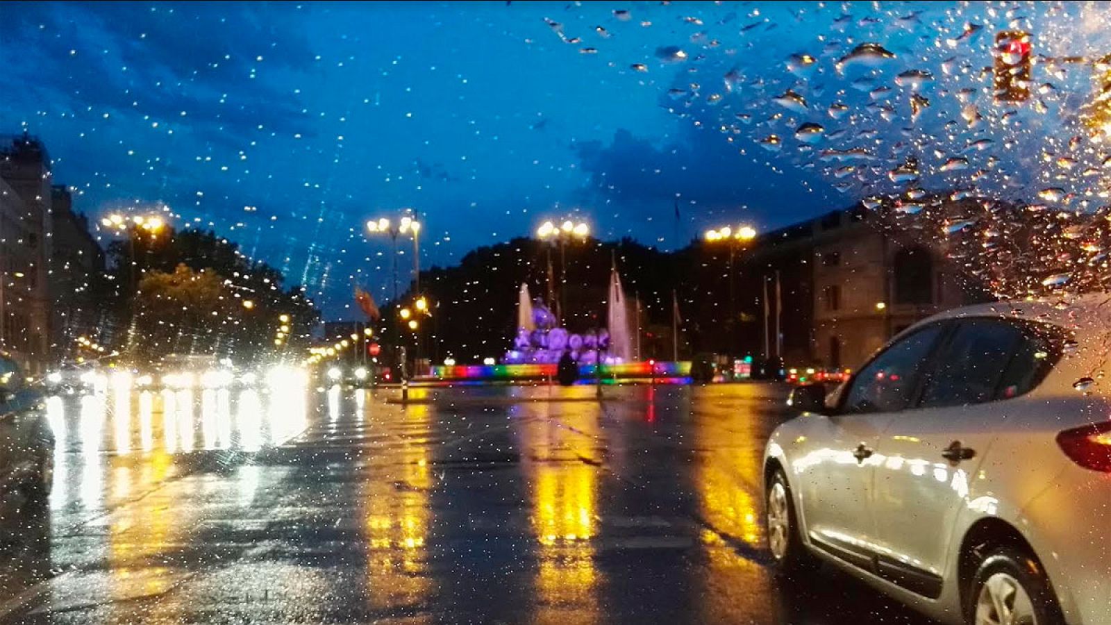 Imagen de la Plaza de Cibeles tomada el 25 de junio