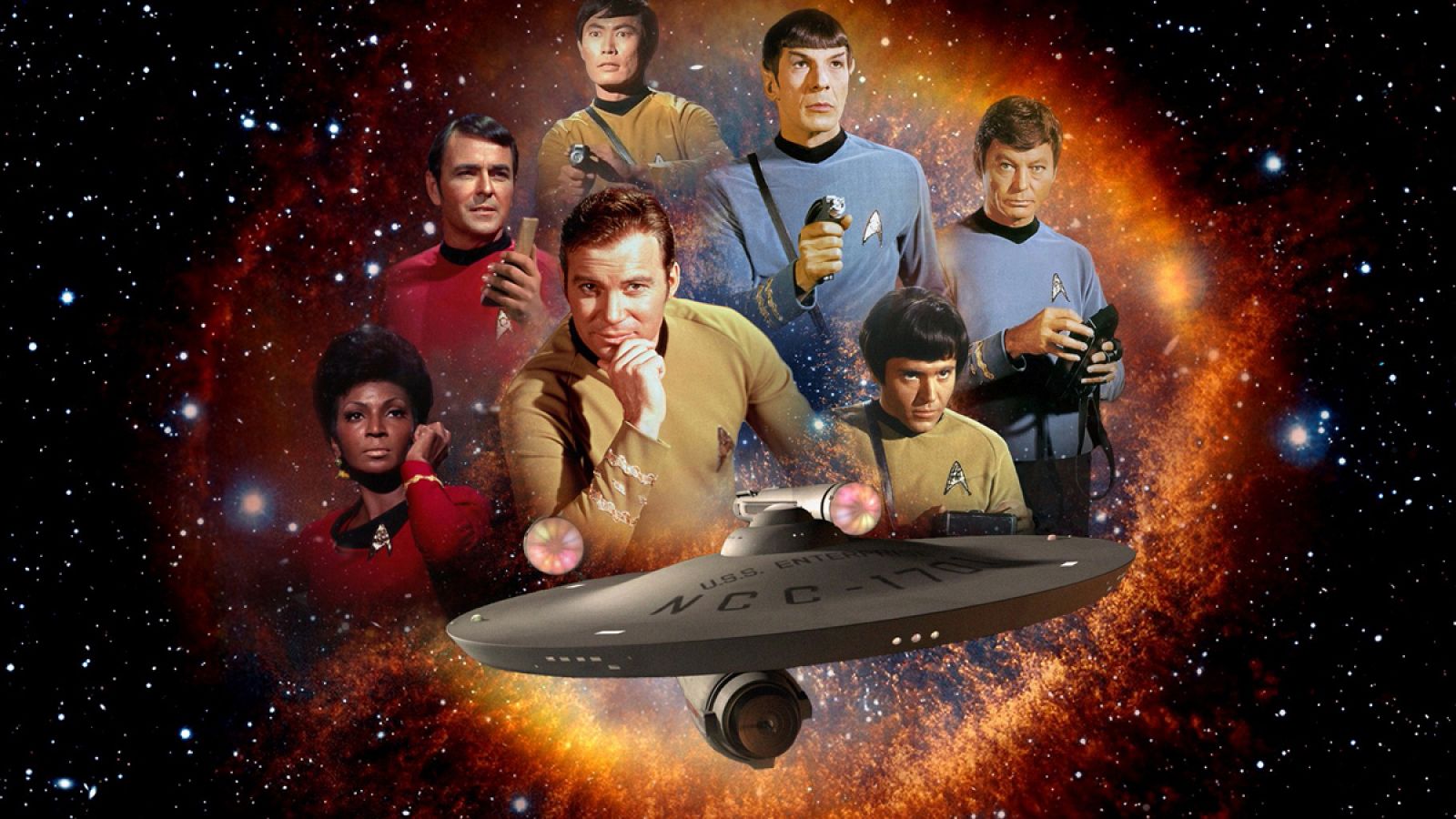 Los protagonistas de 'Star Trek'