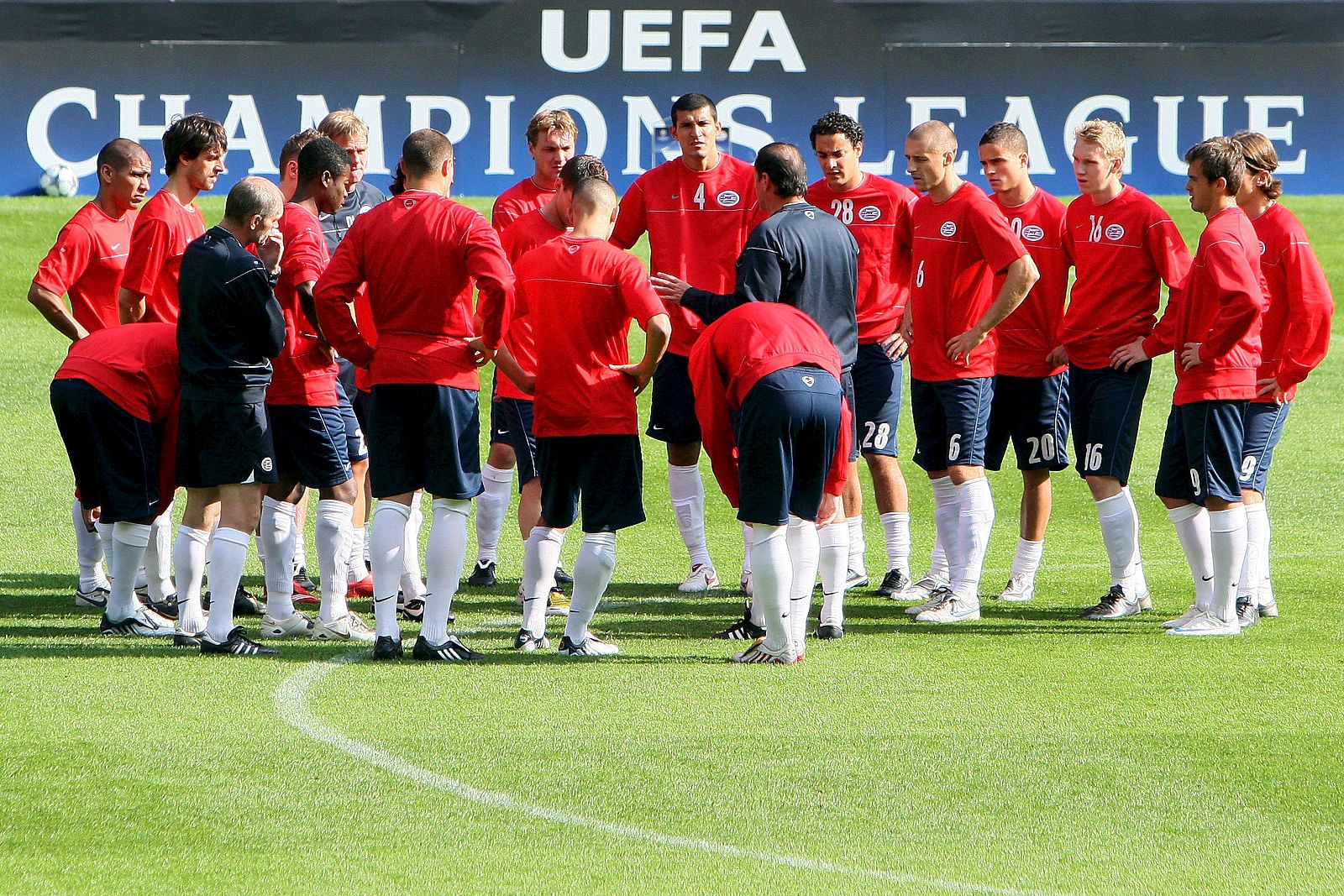 ENTRENAMIENTO DEL PSV EINDHOVEN