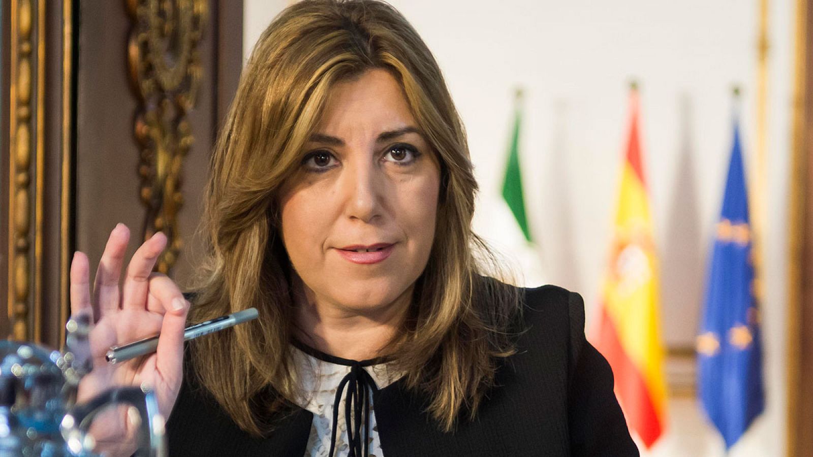 La presidenta de la Junta de Andalucía, Susana Díaz