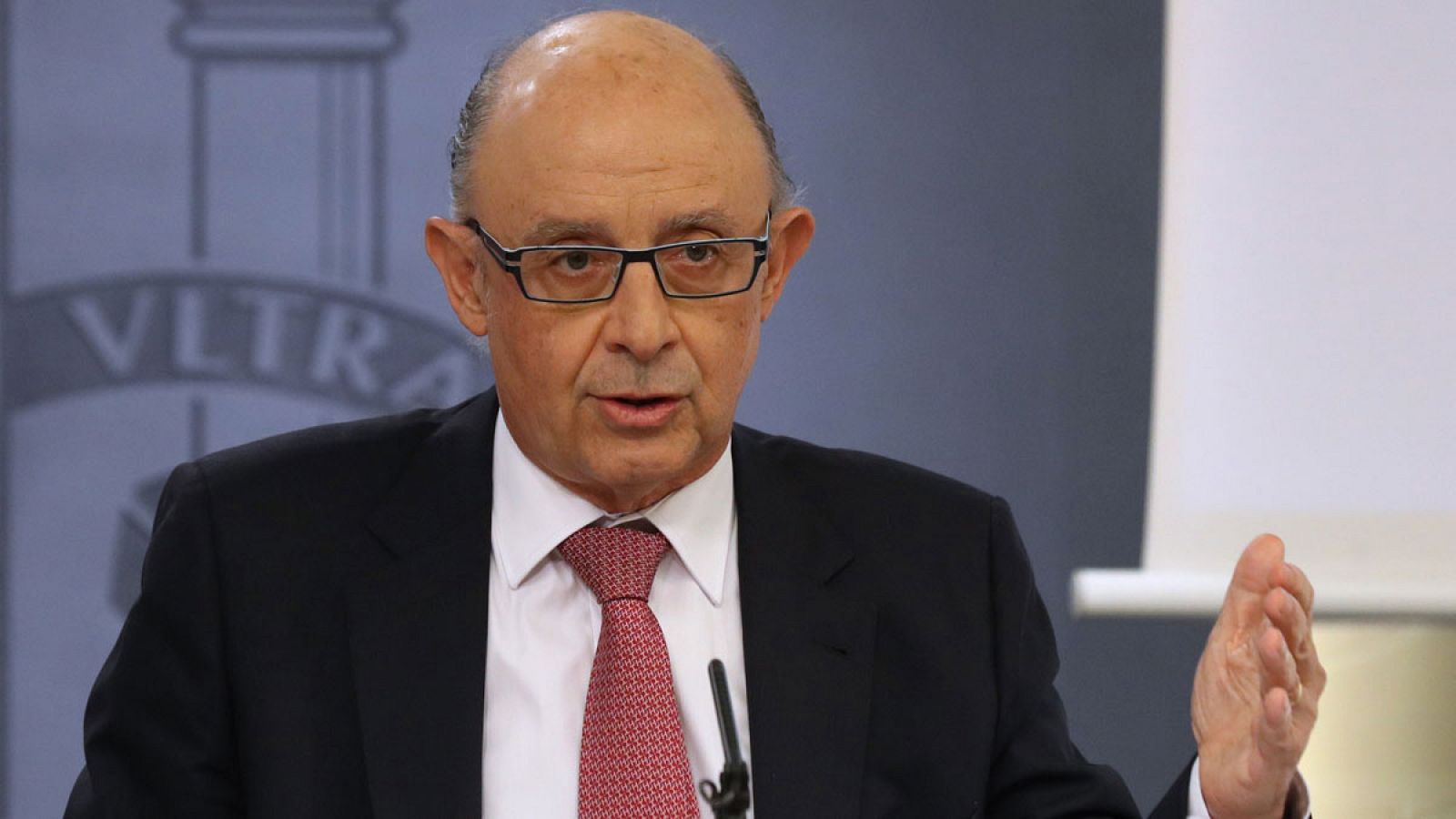 Montoro durante la rueda de prensa que ha ofrecido tras el Consejo de Ministros