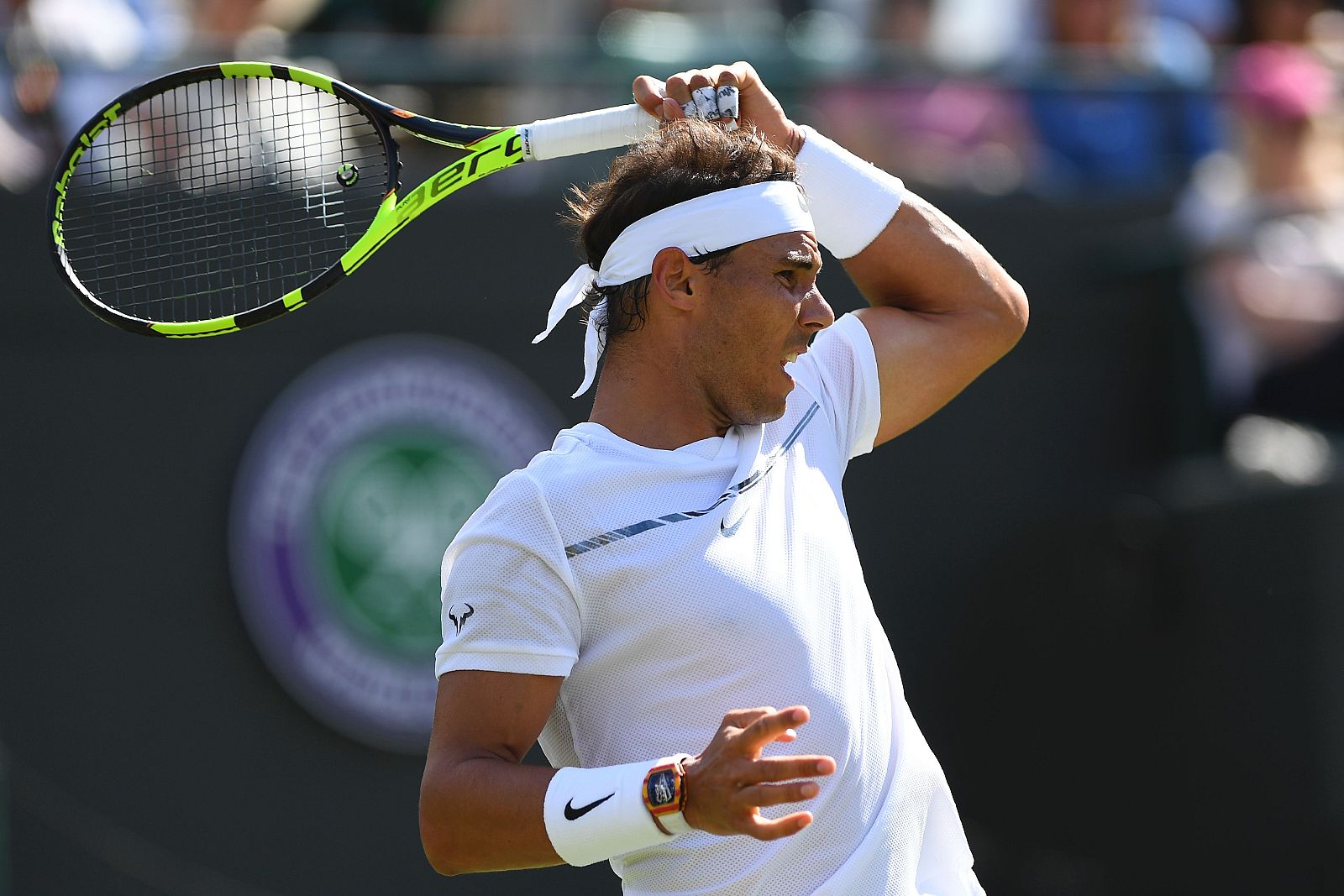 Rafael Nadal ha mostrado una derecha muy sólida ante John Millman.