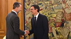 Pedro Sánchez: "Si Rajoy busca una solución política para Cataluña, tendrá el apoyo del PSOE"