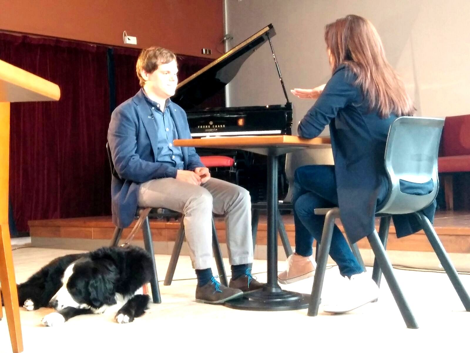 El pianista Ignasi Cambra ha estudiat als Estats Units sota la tutel·la del director d'orquestra Valery Gergiev