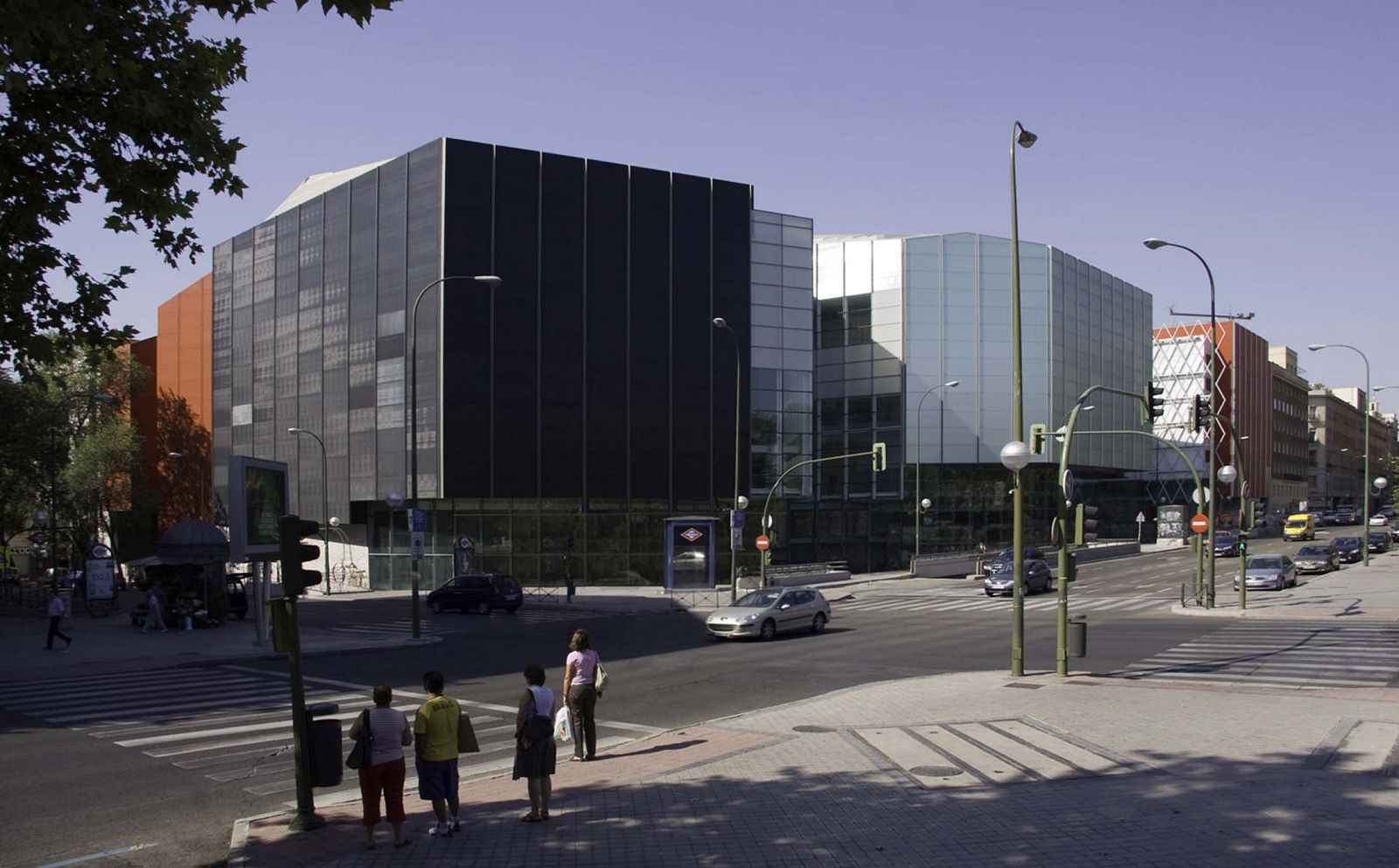 Fachada de los teatros del Canal en Madrid