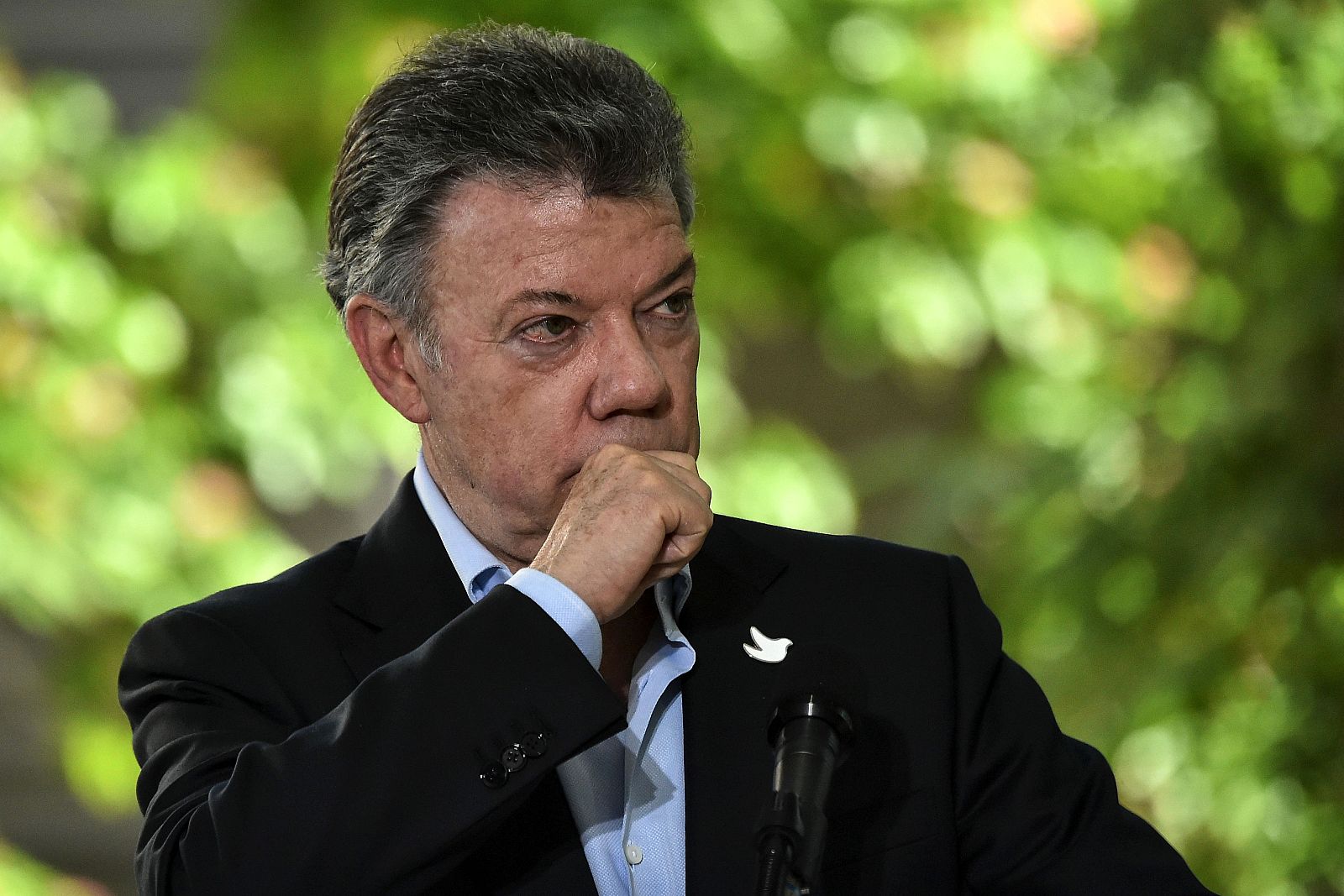El presidente de Colombia, Juan Manuel Santos.