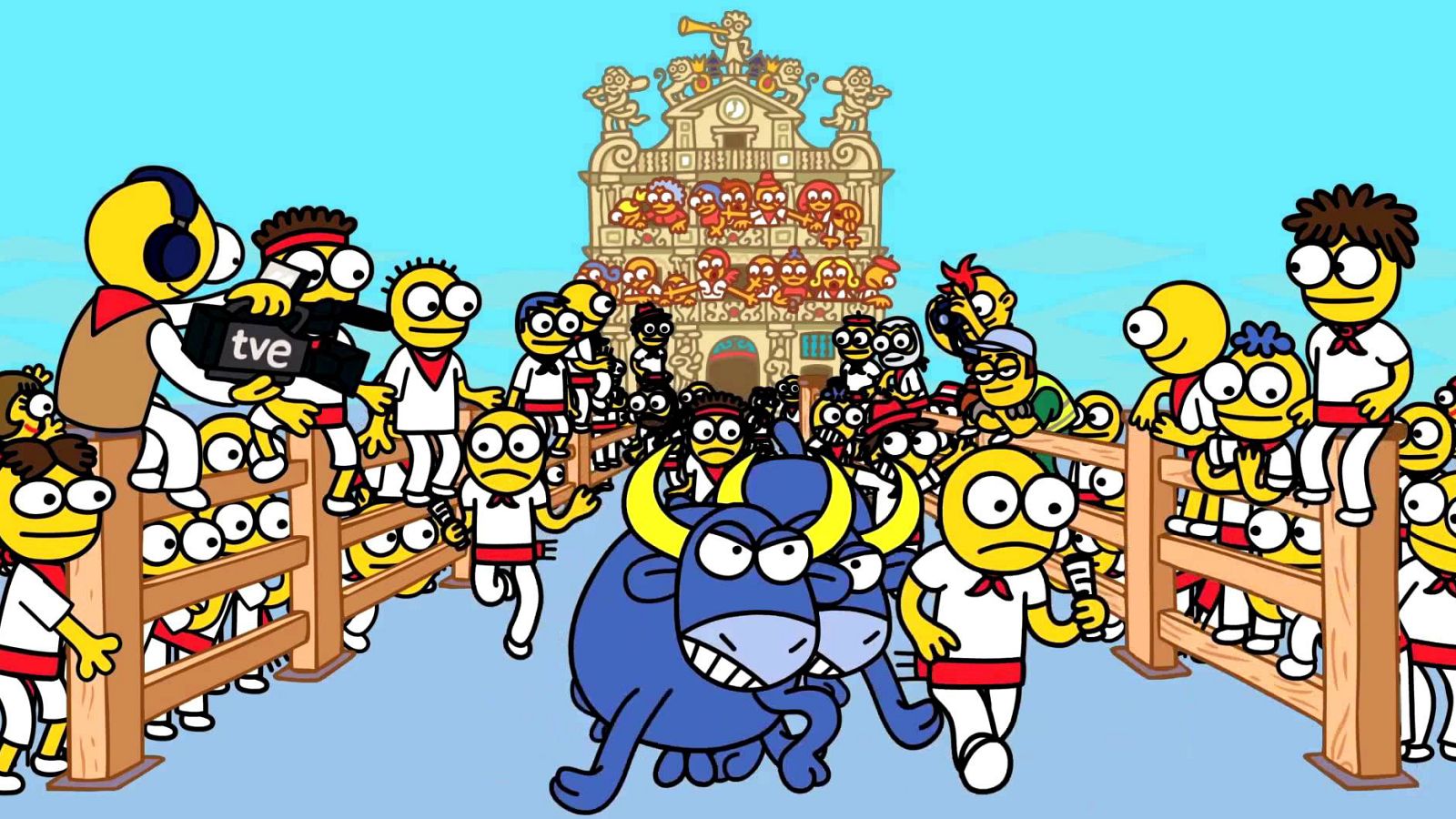 Kukuxumusu, imagen de los Sanfermines