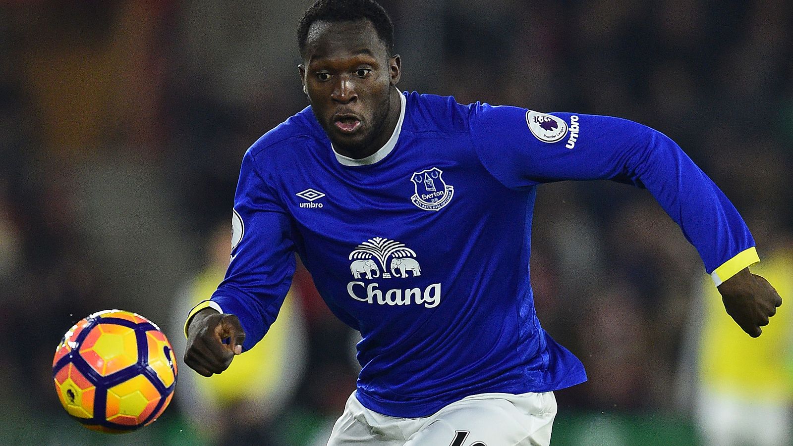 Lukaku, con el Everton