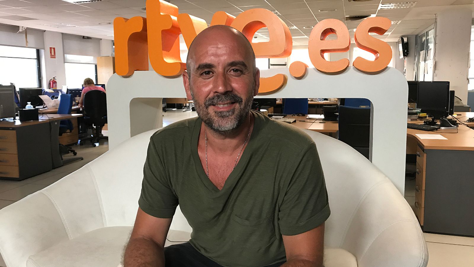 El actor Paco Marín ha charlado con los seguidores de 'Servir y proteger'