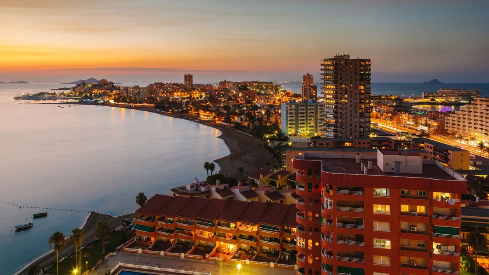 Imagen de archivo de La Manga del Mar Menor, en Murcia.
