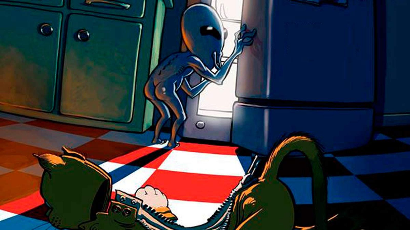 Fragmento del cartel de la sexta edición del Celsius 232, de Alberto Cimadevilla