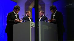 Puigdemont encara la recta final hasta el referéndum con la salida de los consellers Munté, Jané y Ruiz