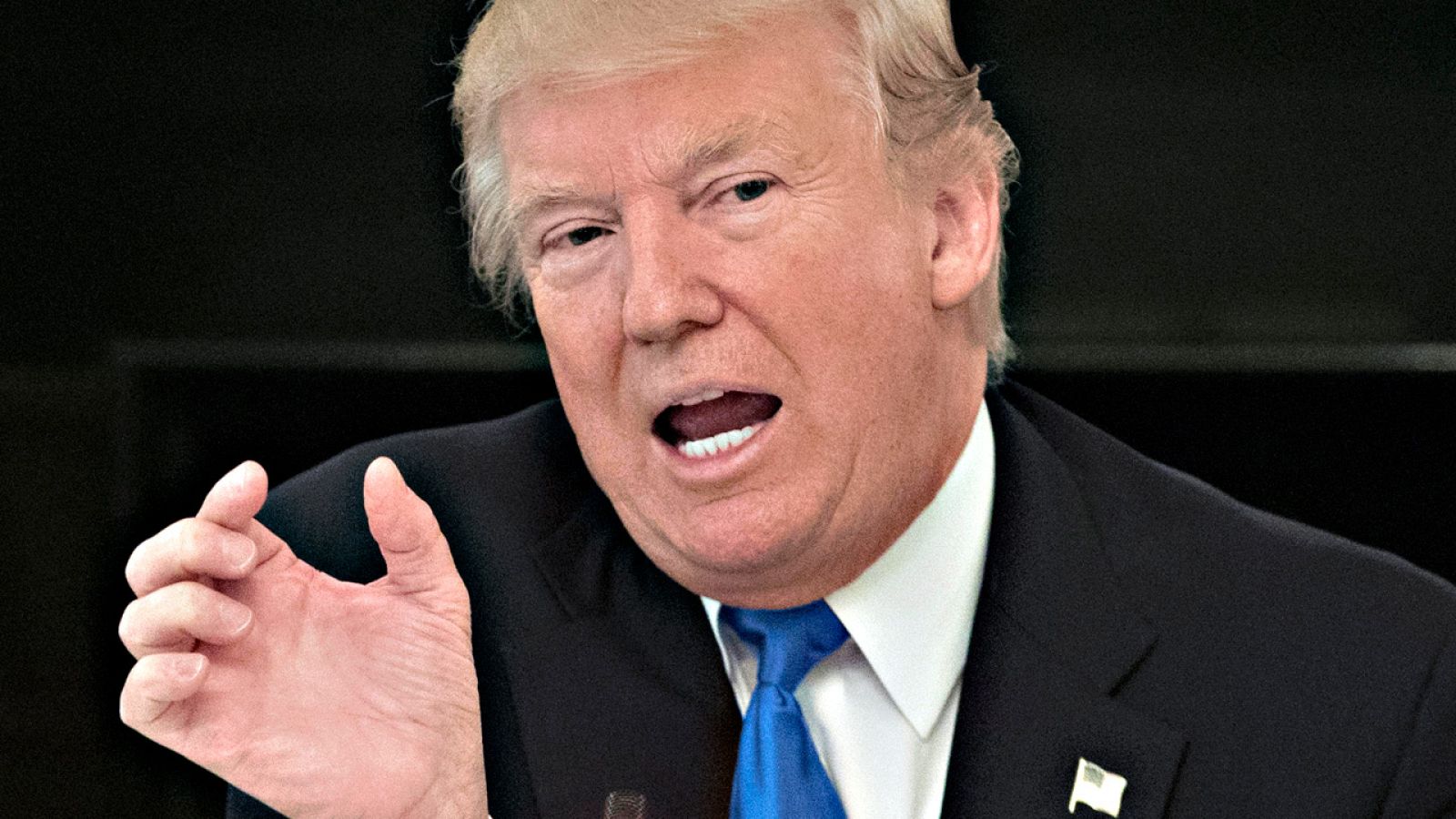 El presidente de Estados Unidos, Donald Trump