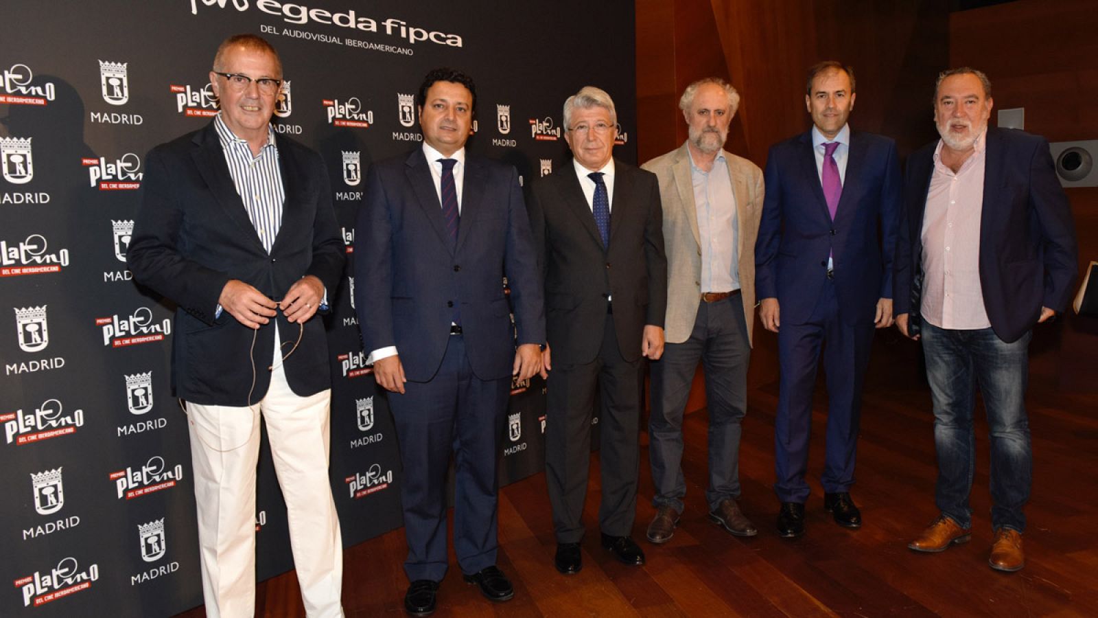 Los responsables del VI Foro Egeda-Fipca se han reunido este jueves en Madrid.