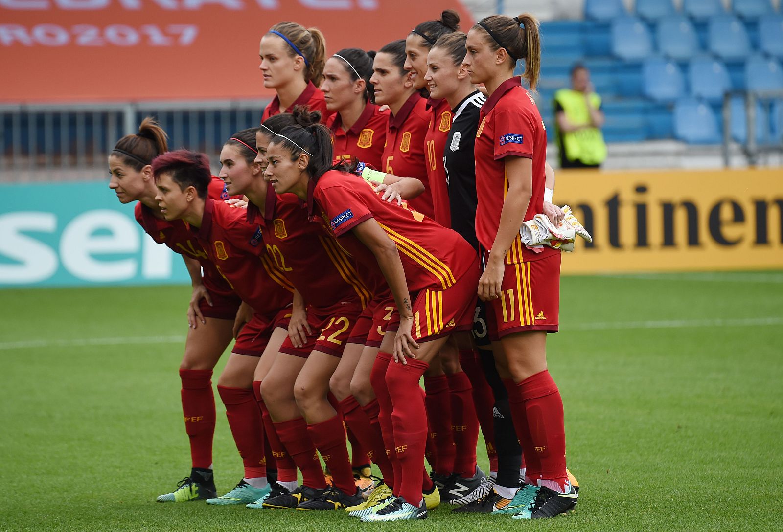 Imagen del equipo titular que debutó frente a Portugal.