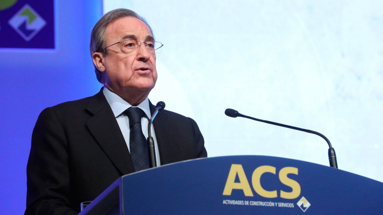 El presidente de ACS, Florentino Pérez
