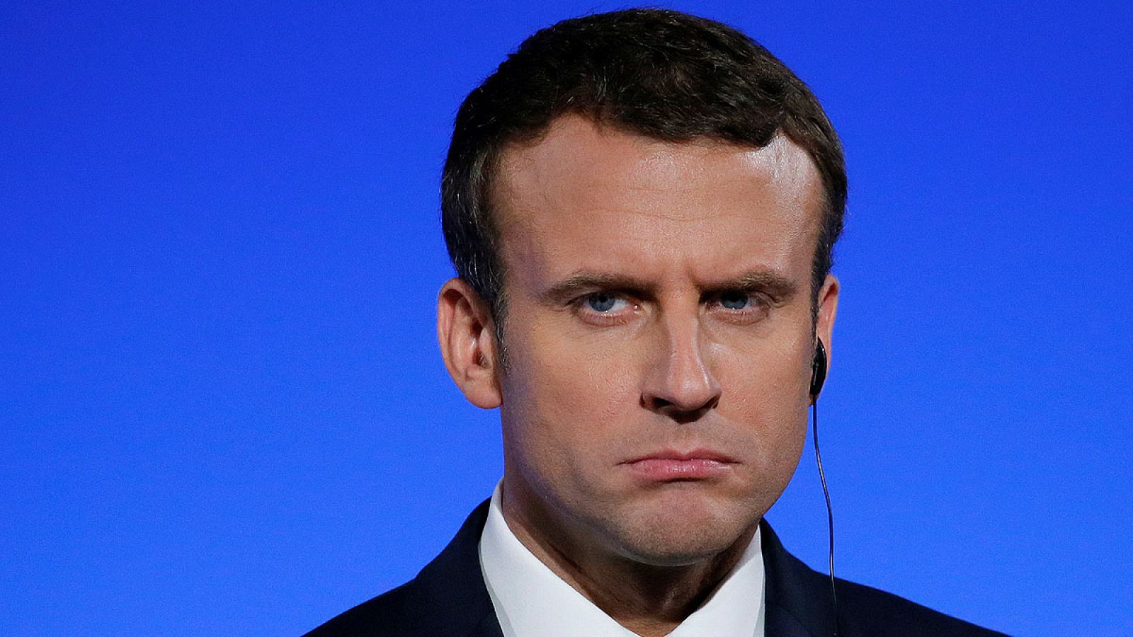 El presidente francés, Emmanuel Macron