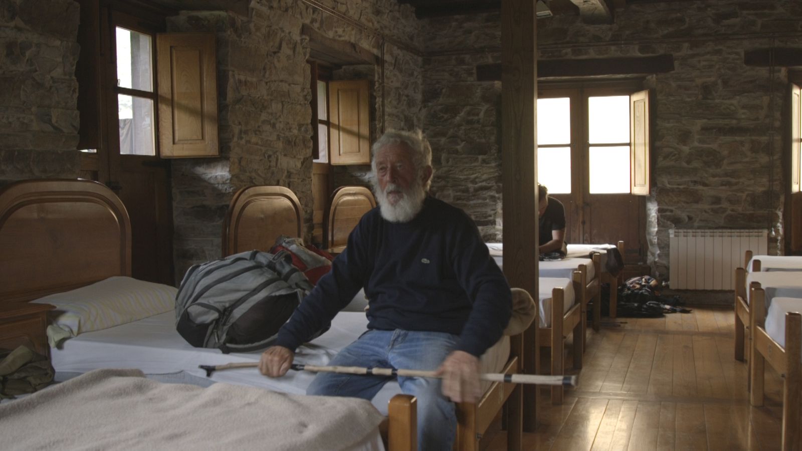 Narciso hace el Camino acompañado de su mula y su perro